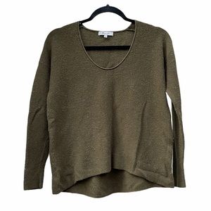 Madewell green Kimball Pullover Sweater